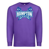 Purple hampton pirates Premium Sweatshirt - linhVisuals