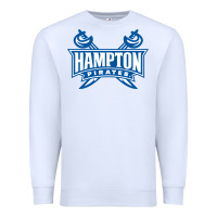 White hampton pirates Premium Sweatshirt - linhVisuals
