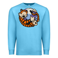 Ocean Blue calvin Premium Sweatshirt - linhVisuals