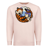 Pale Pink calvin Premium Sweatshirt - linhVisuals