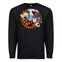 Black calvin Premium Sweatshirt - linhVisuals