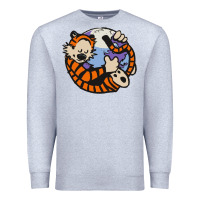Heather Grey calvin Premium Sweatshirt - linhVisuals