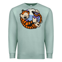 Seafoam calvin Premium Sweatshirt - linhVisuals