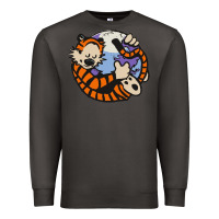 Smoke calvin Premium Sweatshirt - linhVisuals
