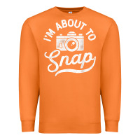 Carrot i'm about to snap photography photographer camera men women t shirt Premium Sweatshirt - linhVisuals