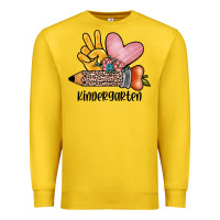 Lemon peace love kindergarten Premium Sweatshirt - JahusDesignShop