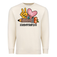 Sandshell peace love kindergarten Premium Sweatshirt - JahusDesignShop