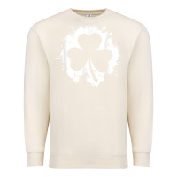 Sandshell irish pride clover leaf  saint irish pats st. patrick's day t shirt Premium Sweatshirt - linhVisuals