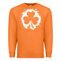 Carrot irish pride clover leaf  saint irish pats st. patrick's day t shirt Premium Sweatshirt - linhVisuals