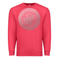Cardinal ireland celtic knotwork design ornament wolf original celtic pullover Premium Sweatshirt - linhVisuals