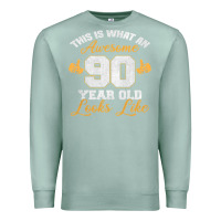 Seafoam 90th birthday novelty gift awesome 90 year old t shirt Premium Sweatshirt - linhVisuals
