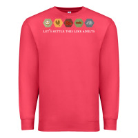Cardinal let's settle this like adults board game night shirt Premium Sweatshirt - linhVisuals