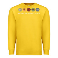 Lemon let's settle this like adults board game night shirt Premium Sweatshirt - linhVisuals