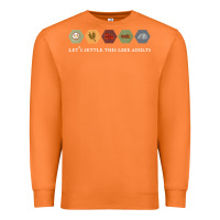 Carrot let's settle this like adults board game night shirt Premium Sweatshirt - linhVisuals