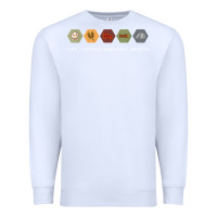 White let's settle this like adults board game night shirt Premium Sweatshirt - linhVisuals