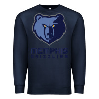 Navy suitable-memphis-grizzlies-worn Premium Sweatshirt - linhVisuals