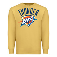 Antique Gold suitable-oklahoma-city-thunder-worn Premium Sweatshirt - linhVisuals