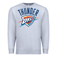 Heather Grey suitable-oklahoma-city-thunder-worn Premium Sweatshirt - linhVisuals