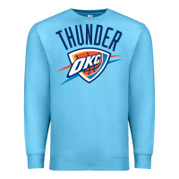 Ocean Blue suitable-oklahoma-city-thunder-worn Premium Sweatshirt - linhVisuals