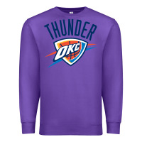 Purple suitable-oklahoma-city-thunder-worn Premium Sweatshirt - linhVisuals