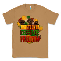 Toasted Coconut Juneteenth celebrate freedom Classic Tee - HowdyJamesFarm
