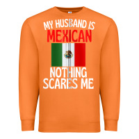 Carrot my husband is mexican nothing scares me funny husband zip hoodie Premium Sweatshirt - linhVisuals