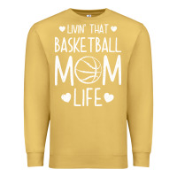 Antique Gold basketball t  shirt basketball mom life t  shirt Premium Sweatshirt - linhVisuals