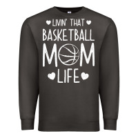 Smoke basketball t  shirt basketball mom life t  shirt Premium Sweatshirt - linhVisuals