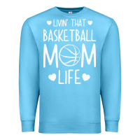 Ocean Blue basketball t  shirt basketball mom life t  shirt Premium Sweatshirt - linhVisuals