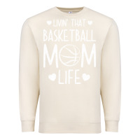 Sandshell basketball t  shirt basketball mom life t  shirt Premium Sweatshirt - linhVisuals
