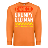 Carrot funny danger grumpy old man sarcastic saying, retirement t shirt Premium Sweatshirt - linhVisuals