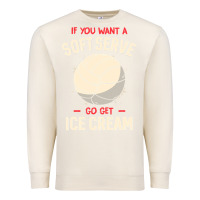 Sandshell funny volleyball if you want a soft serve volleyball t shirt Premium Sweatshirt - linhVisuals