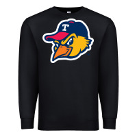 Black suitable-toledo-mud-hens-worn Premium Sweatshirt - linhVisuals