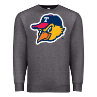 Charcoal Heather suitable-toledo-mud-hens-worn Premium Sweatshirt - linhVisuals