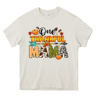 Cream one thankful mama Heavy Core Tee - CowGirlArtShop