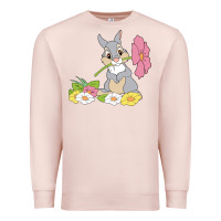 Pale Pink thumper Premium Sweatshirt - linhVisuals