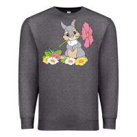 Charcoal Heather thumper Premium Sweatshirt - linhVisuals