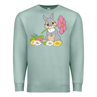 Seafoam thumper Premium Sweatshirt - linhVisuals