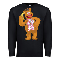 Black gonzo fozzie Premium Sweatshirt - linhVisuals