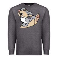 Charcoal Heather thumper Premium Sweatshirt - linhVisuals