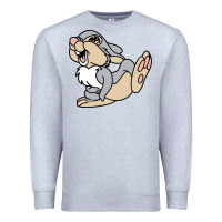 Heather Grey thumper Premium Sweatshirt - linhVisuals