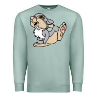 Seafoam thumper Premium Sweatshirt - linhVisuals