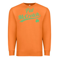 Carrot pat mccrotch funny st. patrick's day long sleeve t shirt Premium Sweatshirt - linhVisuals