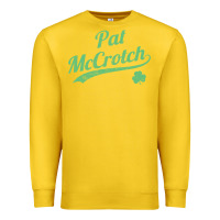 Lemon pat mccrotch funny st. patrick's day long sleeve t shirt Premium Sweatshirt - linhVisuals