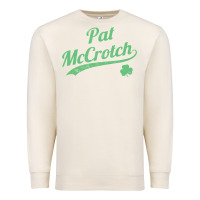 Sandshell pat mccrotch funny st. patrick's day long sleeve t shirt Premium Sweatshirt - linhVisuals
