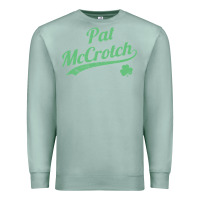 Seafoam pat mccrotch funny st. patrick's day long sleeve t shirt Premium Sweatshirt - linhVisuals