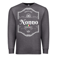 Charcoal Heather perfectly aged premium quality italian nonno shirt Premium Sweatshirt - linhVisuals