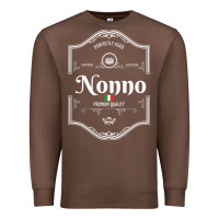 Chestnut perfectly aged premium quality italian nonno shirt Premium Sweatshirt - linhVisuals