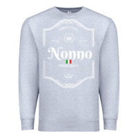 Heather Grey perfectly aged premium quality italian nonno shirt Premium Sweatshirt - linhVisuals
