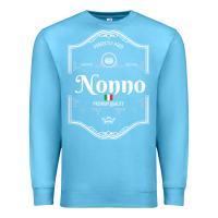 Ocean Blue perfectly aged premium quality italian nonno shirt Premium Sweatshirt - linhVisuals